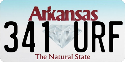 AR license plate 341URF
