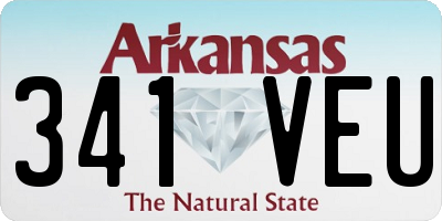 AR license plate 341VEU