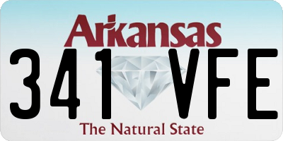 AR license plate 341VFE