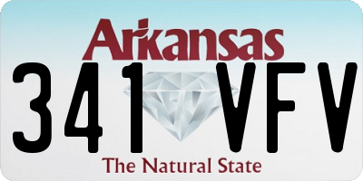 AR license plate 341VFV