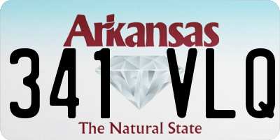 AR license plate 341VLQ