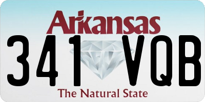 AR license plate 341VQB