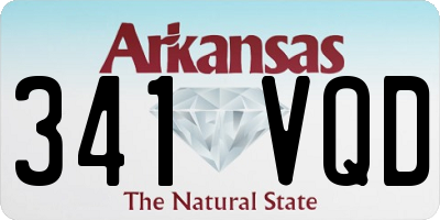 AR license plate 341VQD