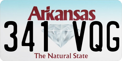 AR license plate 341VQG