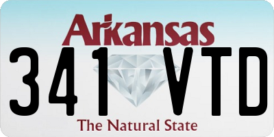 AR license plate 341VTD