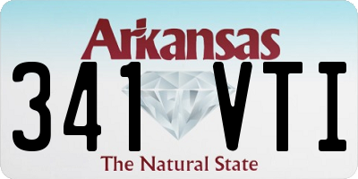 AR license plate 341VTI