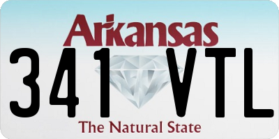 AR license plate 341VTL