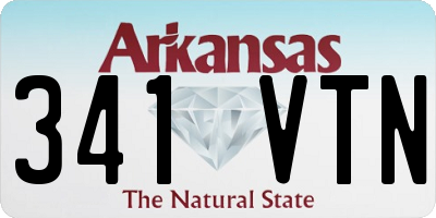 AR license plate 341VTN