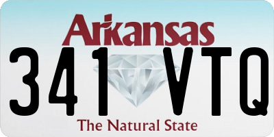 AR license plate 341VTQ