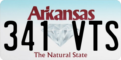 AR license plate 341VTS