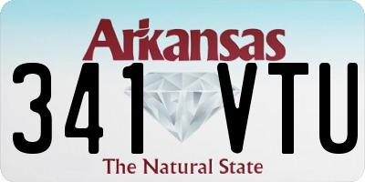 AR license plate 341VTU