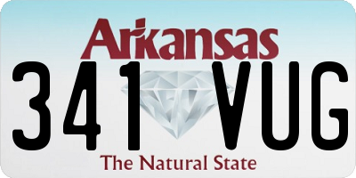 AR license plate 341VUG