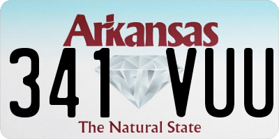 AR license plate 341VUU