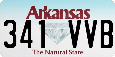 AR license plate 341VVB