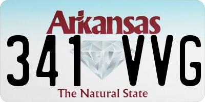 AR license plate 341VVG