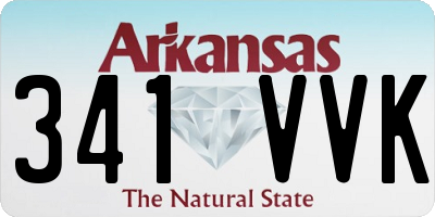AR license plate 341VVK