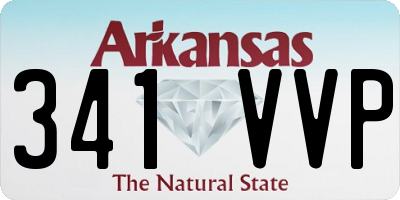 AR license plate 341VVP