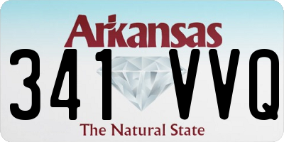AR license plate 341VVQ