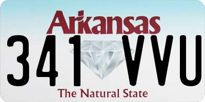 AR license plate 341VVU