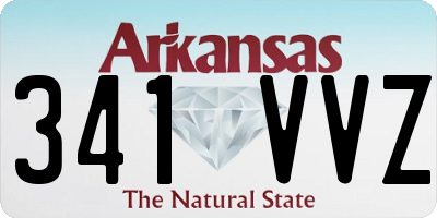 AR license plate 341VVZ