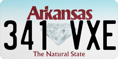 AR license plate 341VXE