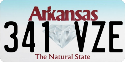 AR license plate 341VZE