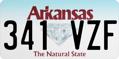 AR license plate 341VZF