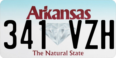 AR license plate 341VZH