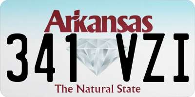 AR license plate 341VZI