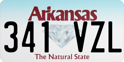 AR license plate 341VZL