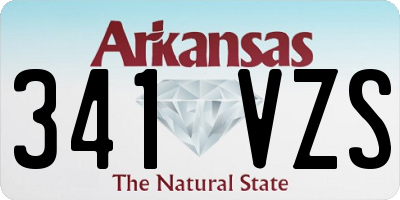 AR license plate 341VZS