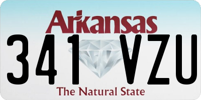 AR license plate 341VZU