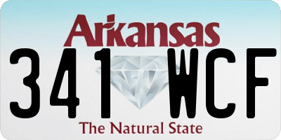 AR license plate 341WCF