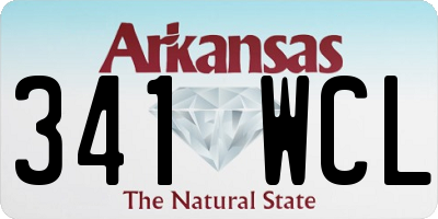 AR license plate 341WCL