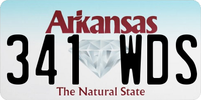 AR license plate 341WDS