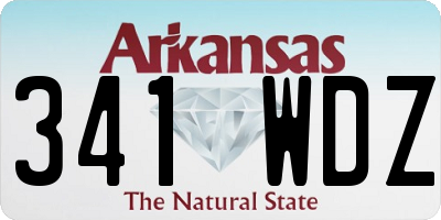 AR license plate 341WDZ
