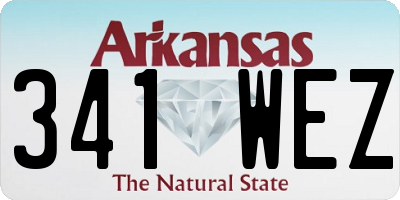 AR license plate 341WEZ