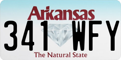 AR license plate 341WFY