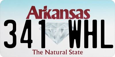 AR license plate 341WHL