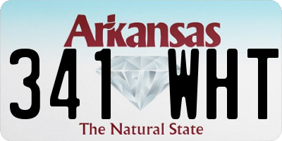 AR license plate 341WHT