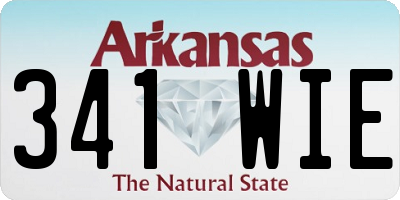 AR license plate 341WIE