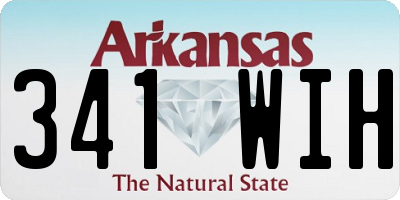 AR license plate 341WIH