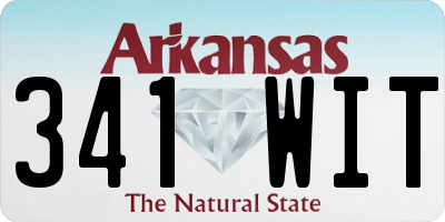 AR license plate 341WIT