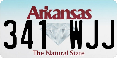 AR license plate 341WJJ