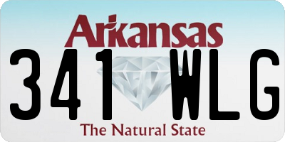AR license plate 341WLG