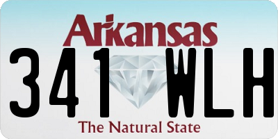 AR license plate 341WLH
