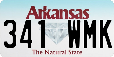 AR license plate 341WMK