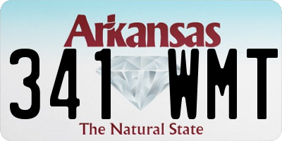 AR license plate 341WMT
