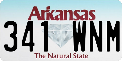 AR license plate 341WNM