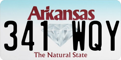 AR license plate 341WQY